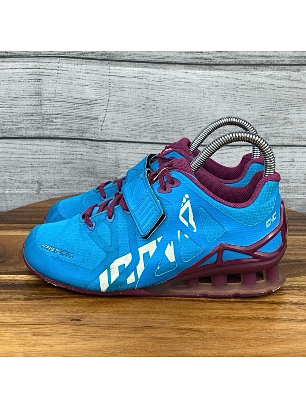 Inov-8 FastLift 315 Light Blue Purple Weightlifting Shoe Women’s Sneaker Size 6